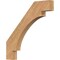 Ekena Millwork 3 1/2"W x 32"D x 32"H Merced Smooth Knee Brace, Western Red Cedar BRC04X32X32MRC00SWR - alternate 1